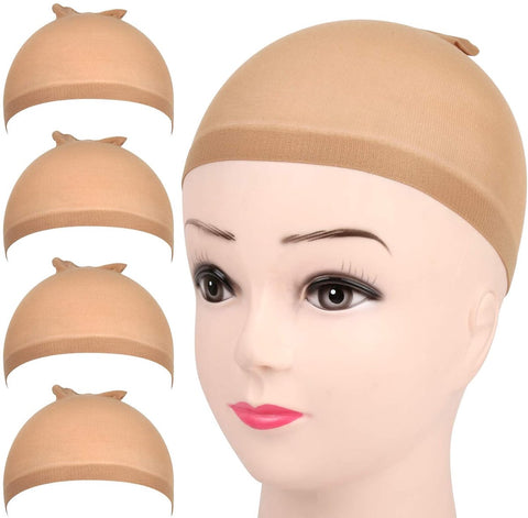 Darrahopens Health & Beauty > Hair Care > Hair Styling Products 5-piece set - light brown - elastic - wig cap
