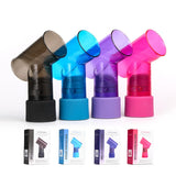 Darrahopens Health & Beauty > Hair Care > Hair Styling Products Black Wind Spin Hair Curler Diffuser - Universal Hair Dryer Attachment for Effortless Waves and Curls