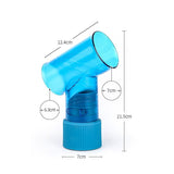 Darrahopens Health & Beauty > Hair Care > Hair Styling Products Blue Wind Spin Hair Curler Diffuser - Universal Hair Dryer Attachment for Effortless Waves and Curls