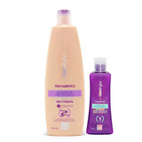 Darrahopens Health & Beauty > Hair Care > Hair Styling Products L'mar Lisstyle Alisador Pro-Repair 2-Step Keratin Hair Straightening Treatment Kit