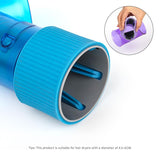 Darrahopens Health & Beauty > Hair Care > Hair Styling Products Purple Wind Spin Hair Curler Diffuser - Universal Hair Dryer Attachment for Effortless Waves and Curls