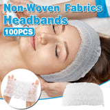 Darrahopens Health & Beauty > Hair Care > Hair Styling Tools 100 Beauty Salon Care Non-woven Hair Band White Edge Band Disposable Hair Net