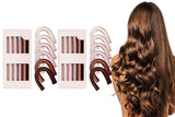 Darrahopens Health & Beauty > Hair Care > Hair Styling Tools 12Pcs Heatless Hair Curler For Long Medium Hair Curls-Multicolor