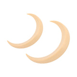 Darrahopens Health & Beauty > Hair Care > Hair Styling Tools 2Pcs Moon Hair Fork ABS Decorative Portable Moon Hairpin Hair Stick for Daily Shopping Cosplays Beige In Australia - Darrahopens