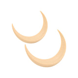 Darrahopens Health & Beauty > Hair Care > Hair Styling Tools 2Pcs Moon Hair Fork ABS Decorative Portable Moon Hairpin Hair Stick for Daily Shopping Cosplays Beige In Australia - Darrahopens