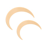 Darrahopens Health & Beauty > Hair Care > Hair Styling Tools 2Pcs Moon Hair Fork ABS Decorative Portable Moon Hairpin Hair Stick for Daily Shopping Cosplays Beige In Australia - Darrahopens