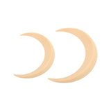 Darrahopens Health & Beauty > Hair Care > Hair Styling Tools 2Pcs Moon Hair Fork ABS Decorative Portable Moon Hairpin Hair Stick for Daily Shopping Cosplays Beige In Australia - Darrahopens