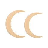 Darrahopens Health & Beauty > Hair Care > Hair Styling Tools 2Pcs Moon Hair Fork ABS Decorative Portable Moon Hairpin Hair Stick for Daily Shopping Cosplays Beige In Australia - Darrahopens