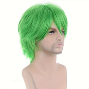 Darrahopens Health & Beauty > Hair Care > Hair Styling Tools Anime Cosplay Full Head Wig, Unisex 12-inch, Anti-Deformation Multi-color Options, Essential Tool for Role-Playing, Stage, and Party Styling.(sky blue)