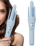 Darrahopens Health & Beauty > Hair Care > Hair Styling Tools Auto Rotating Wireless Hair Curler 32mm for All Hair Types -Purple