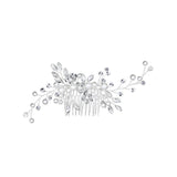 Darrahopens Health & Beauty > Hair Care > Hair Styling Tools Bridal Headpieces Crystal Wedding Accessories White Jewelry Hair Comb Party Au