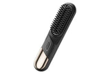 Darrahopens Health & Beauty > Hair Care > Hair Styling Tools Cordless Hair Straightener Brush Mini Hot Comb for Women Anti-Scald Protection -Black
