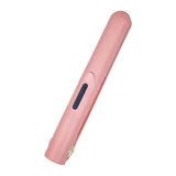Darrahopens Health & Beauty > Hair Care > Hair Styling Tools Cordless Mini Hair Straightener & Curler 2-in-1 - Portable USB Rechargeable Ceramic Flat Iron with 3 Temperature Settings - Compact Travel Styler for Bangs & Touch Ups - Pink