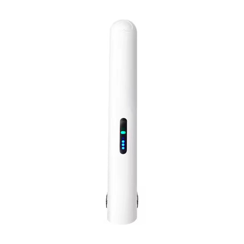 Darrahopens Health & Beauty > Hair Care > Hair Styling Tools Cordless Mini Hair Straightener & Curler 2-in-1 - Portable USB Rechargeable Ceramic Flat Iron with 3 Temperature Settings - Compact Travel Styler for Bangs & Touch Ups - White