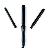 Darrahopens Health & Beauty > Hair Care > Hair Styling Tools H2D X3 Professional Hair Curling Wand Ceramic Curler Roller - Black