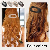 Darrahopens Health & Beauty > Hair Care > Hair Styling Tools Hair Clips - Flat Hair Clips - Strong Grip Hair Clips with Inner Teeth - Strong Grip Side Hair Clips - 4 Pieces