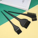 Darrahopens Health & Beauty > Hair Care > Hair Styling Tools Hair Dye Brush - 4-Piece Hair Dye Brush Set - Hair Dye Brush and Mixing Bowl Set - Double-Sided Hair Dye Brush - Hair Styling Tools - DIY Hair Dye Comb Set - Includes Mixing Bowl - Black