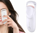 Darrahopens Health & Beauty > Hair Care > Hair Styling Tools Heated Eyelash Curler Portable Electric Lash Curler Natural Curls-White