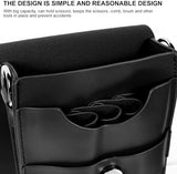 Darrahopens Health & Beauty > Hair Care > Hair Styling Tools Leather Scissors Bag for Hair Stylists Tool Bag Leash Holder Compatible with Hairdressing Scissors