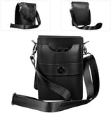 Darrahopens Health & Beauty > Hair Care > Hair Styling Tools Leather Scissors Bag for Hair Stylists Tool Bag Leash Holder Compatible with Hairdressing Scissors