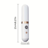 Darrahopens Health & Beauty > Hair Care > Hair Styling Tools New Portable Hair Straightening Comb, USB rechargeable, 4000mAh battery, includes charging dock. Intelligent digital temperature control, dual use for straightening and curling, long-lasting hold without damaging hair, BLACK