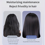 Darrahopens Health & Beauty > Hair Care > Hair Styling Tools New Portable Hair Straightening Comb, USB rechargeable, 4000mAh battery, includes charging dock. Intelligent digital temperature control, dual use for straightening and curling, long-lasting hold without damaging hair(GREY)