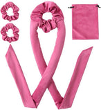 Darrahopens Health & Beauty > Hair Care > Hair Styling Tools Piece Hair Rollers - Curling Iron for Women - Includes Storage Bag - Creates Long Lasting Curls Without Heat（Pink Red）