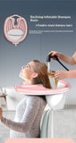 Darrahopens Health & Beauty > Hair Care > Hair Styling Tools PinkHairWashingBasin+LargeShowerCap+DrainBasket