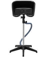 Darrahopens Health & Beauty > Hair Care > Hair Styling Tools Portable Salon Shampoo Bowl with Adjustable Height & Angle, Hair Wash Sink with Drain Hose & Star-Shaped Support Base for Barbershop, Spa & Home Use In Australia - Darrahopens