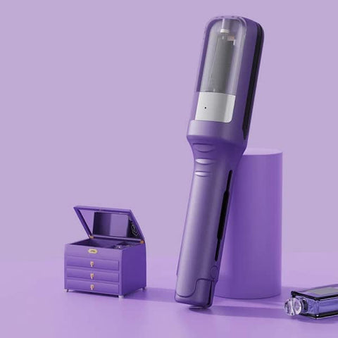 Darrahopens Health & Beauty > Hair Care > Hair Styling Tools Rechargeable Split-End Trimmer – New Model, Easy to Use, Portable Hair Trimmer for Travel, Protects Hair Purple