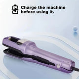 Darrahopens Health & Beauty > Hair Care > Hair Styling Tools Rechargeable Split-End Trimmer – New Model, Easy to Use, Portable Hair Trimmer for Travel, Protects Hair Purple