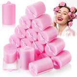 Darrahopens Health & Beauty > Hair Care > Hair Styling Tools Sponge Hair Rollers 2.5cm Large for Styling Soft Foam Set of 24