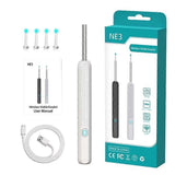 Darrahopens Health & Beauty > Hair Care > Hair Styling Tools TW1 Smart Visual Ear Cleaner with HD 1080P Camera Wireless USB WiFi Otoscope Ear Wax Removal Tool Compatible with iPhone iPad Android