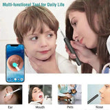 Darrahopens Health & Beauty > Hair Care > Hair Styling Tools TW1 Smart Visual Ear Cleaner with HD 1080P Camera Wireless USB WiFi Otoscope Ear Wax Removal Tool Compatible with iPhone iPad Android