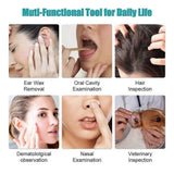 Darrahopens Health & Beauty > Hair Care > Hair Styling Tools TW1 Smart Visual Ear Cleaner with HD 1080P Camera Wireless USB WiFi Otoscope Ear Wax Removal Tool Compatible with iPhone iPad Android