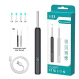 Darrahopens Health & Beauty > Hair Care > Hair Styling Tools TW1 Smart Visual Ear Cleaner with HD 1080P Camera Wireless USB WiFi Otoscope Ear Wax Removal Tool Compatible with iPhone iPad Android