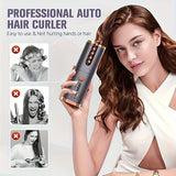 Darrahopens Health & Beauty > Hair Care > Hair Styling Tools USB LCD Wireless Charging Automatic Portable Hair Curler Smart Home Personal Care Appliance Mini Hair Curling Iron, Stylish Design, Multiple Colors Available