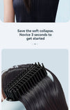 Darrahopens Health & Beauty > Hair Care > Hair Styling Tools wireless hair comb, cold air hair comb, straightening comb, curling comb, hair styling tool, portable hair comb, Australia hair tool, rechargeable hair comb, travel hair straightener, versatile hair styler - Mocha - Size E In Australia - Darrahopens