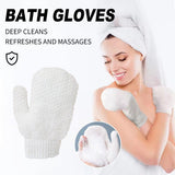 Darrahopens Health & Beauty > Hair Care > Shampoo & Conditioner Bath Gloves Exfoliating Scrubbing Mitt Shower Cleaning Body Wash Supplies