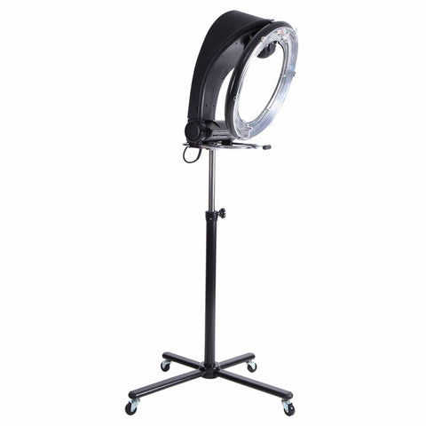 Darrahopens Health & Beauty > Hair Care Standing Hair Dryer Accelerator Colour 360 Rotating Halo Rolling Salon Equipment