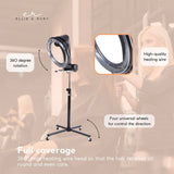 Darrahopens Health & Beauty > Hair Care Standing Hair Dryer Accelerator Colour 360 Rotating Halo Rolling Salon Equipment