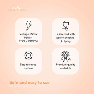 Darrahopens Health & Beauty > Hair Care Standing Hair Dryer Accelerator Colour 360 Rotating Halo Rolling Salon Equipment