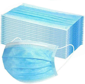 Darrahopens Health & Beauty > Health & Wellbeing 50x CE CERTIFIED Disposable SURGICAL MASKS Face Guard Dust Mouth 3 Ply Air Purifying