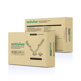 Darrahopens Health & Beauty > Health & Wellbeing activiva Heavy Duty Dual Monitor Screen Gas Spring Monitor Arm