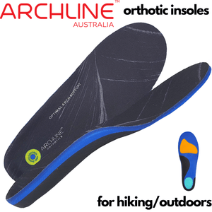 Darrahopens Health & Beauty > Health & Wellbeing Archline Active Orthotics Full Length Arch Support Relief Insoles - For Hiking & Outdoors - XS (EU 35-37)