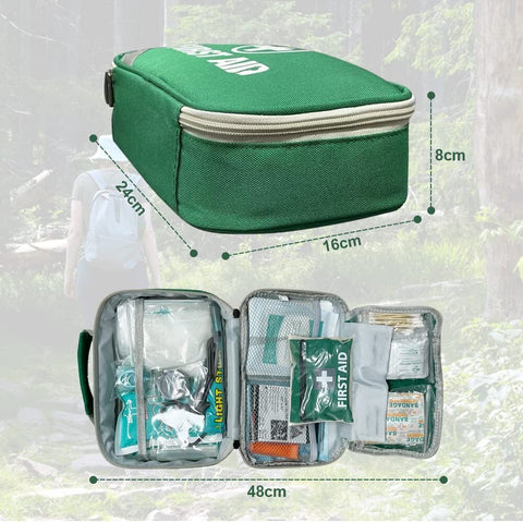 Darrahopens Health & Beauty > Health & Wellbeing > First Aid Kits 6x 258pcs Premium First Aid Kit Medical Travel Set Emergency Family Safety