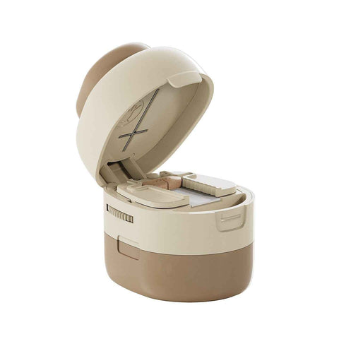 Darrahopens Health & Beauty > Health & Wellbeing > First Aid Kits Adjustable Pill Cutter Splitter for Small Tiny Large Pills - Cuts Multiple Pills at a Time,1/2 & 1/4 Cuts,Accurate Alignment & Easy Cutting,Hidden Sharp Blade, Bottom Storage