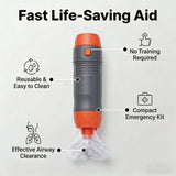 Darrahopens Health & Beauty > Health & Wellbeing > First Aid Kits anti-choking device, Heimlich instrument, negative pressure suction, airway clearance, choking emergency, reusable emergency kit, Australian home safety, compact suction device