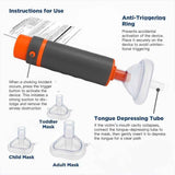 Darrahopens Health & Beauty > Health & Wellbeing > First Aid Kits anti-choking device, Heimlich instrument, negative pressure suction, airway clearance, choking emergency, reusable emergency kit, Australian home safety, compact suction device