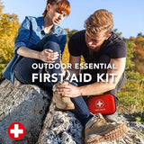 Darrahopens Health & Beauty > Health & Wellbeing > First Aid Kits Red Black first aid kit, 18-in-1, emergency supplies, home first aid, travel first aid, outdoor first aid, Australian first aid, compact first aid, portable medical kit, survival kit